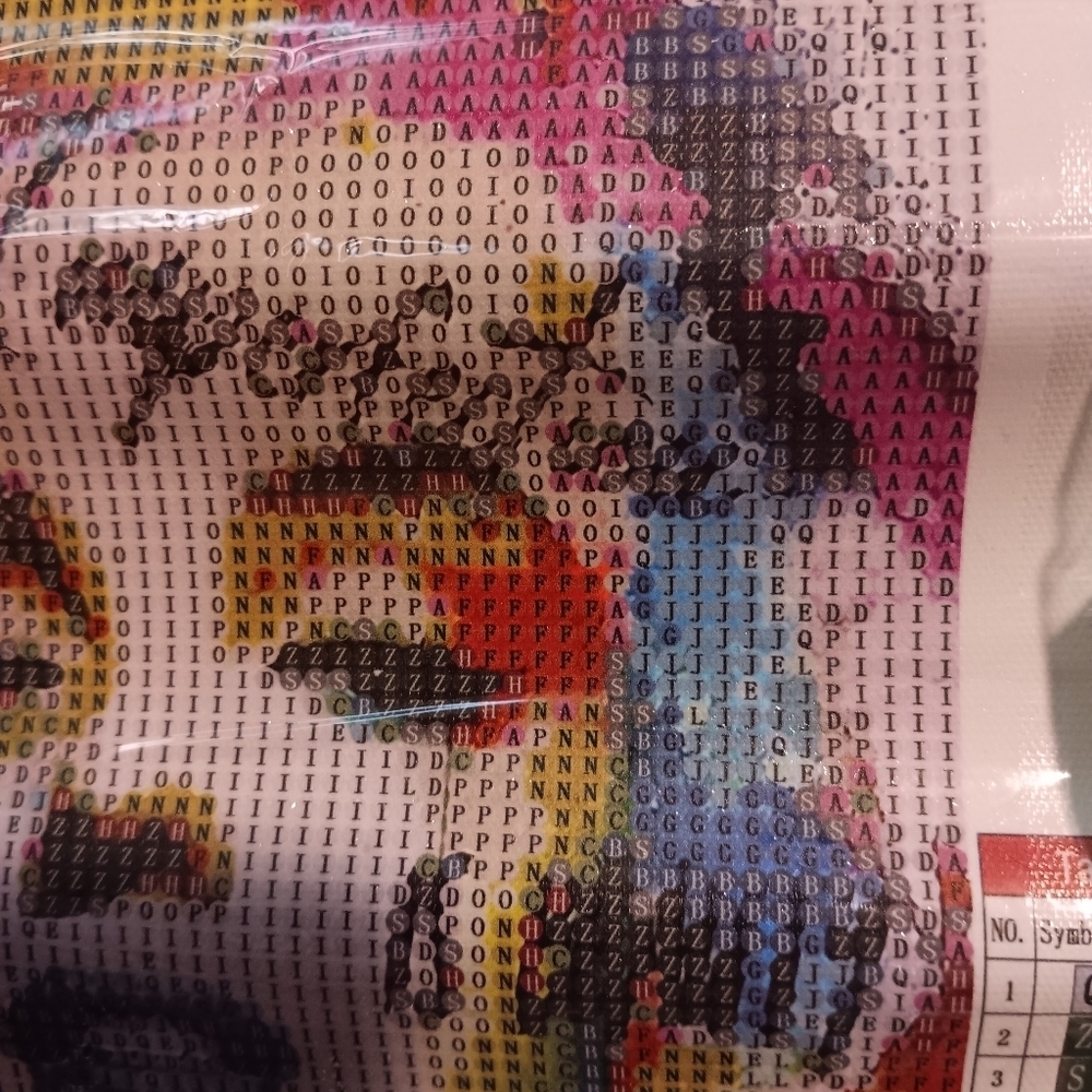 Colorful Marilyn Monroe Diamond Painting Kit 20x30 - Picture 5 of 6